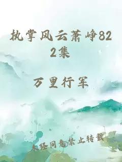 执掌风云萧峥822集